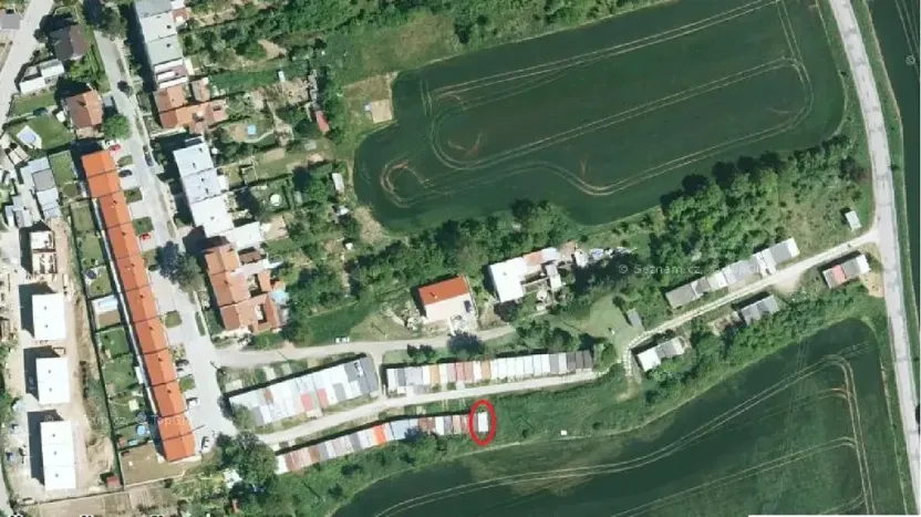 Pronájem garáže, Šlapanice, Dlouhá, 16 m2