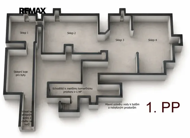 Prodej obchodního prostoru, Jevíčko, Palackého nám., 430 m2