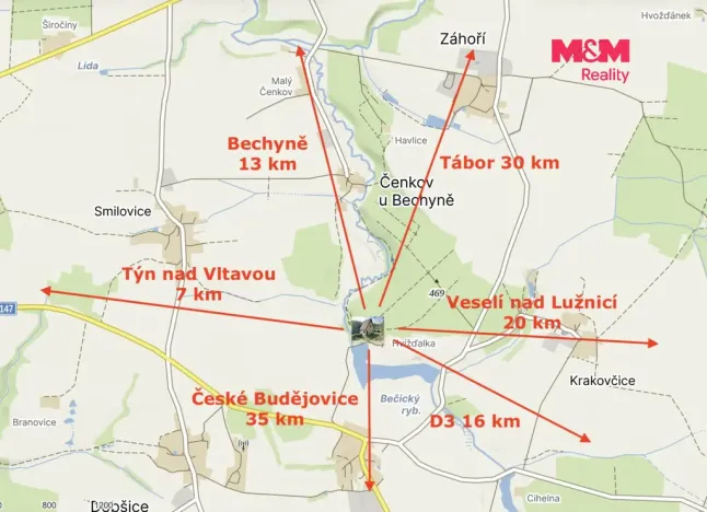 Prodej chaty, Bečice, 70 m2