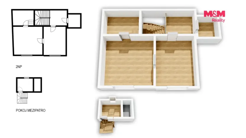 Prodej rodinného domu, Červený Kostelec - Horní Kostelec, 140 m2