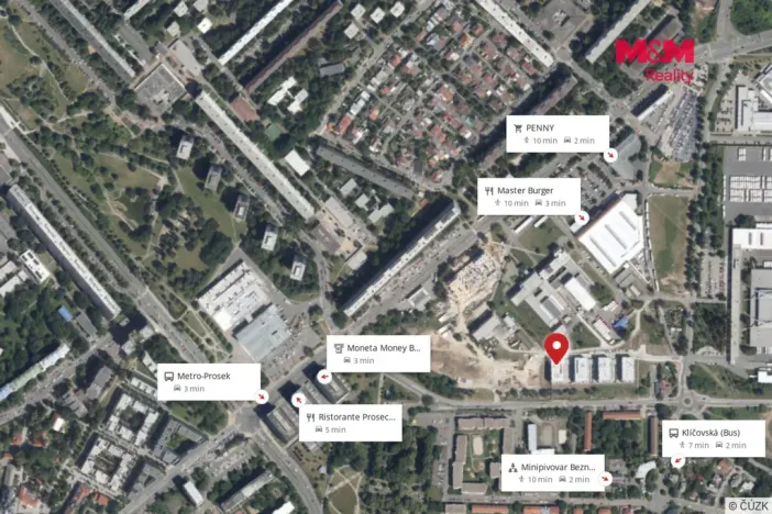 Prodej bytu 2+kk, Praha - Prosek, Čakovická, 56 m2