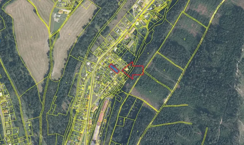 Prodej pozemku pro bydlení, Kraslice, Pod lesem, 630 m2