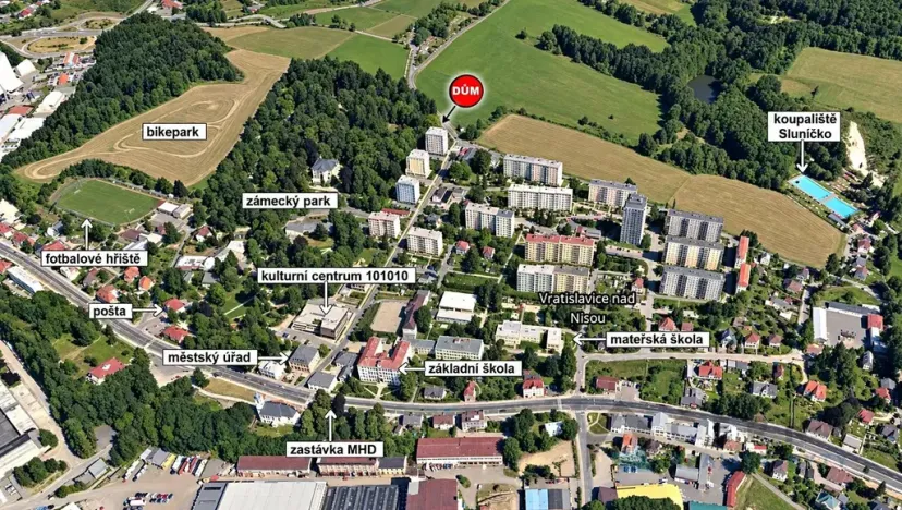 Prodej bytu 2+1, Liberec, Nad Školou, 60 m2