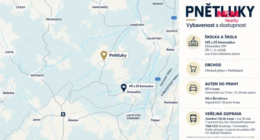 Prodej pozemku pro bydlení, Pnětluky, 1752 m2