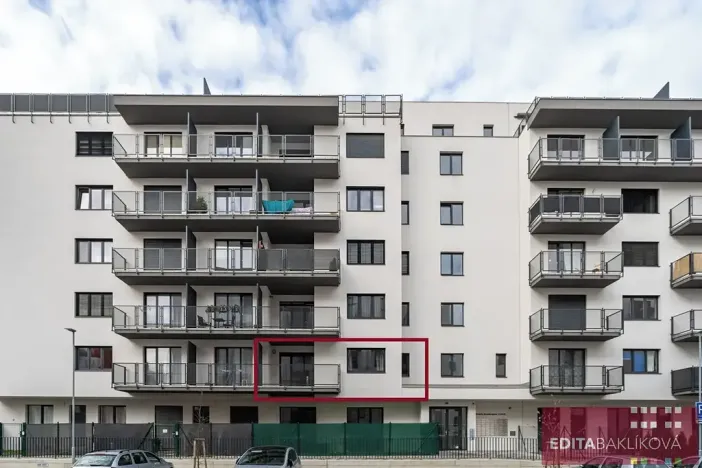Pronájem bytu 2+kk, Olomouc, Eduarda Hamburgera, 57 m2
