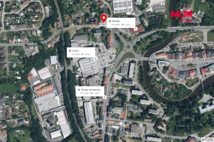 Pronájem bytu 2+1, Jaroměř - Pražské Předměstí, Národní, 40 m2