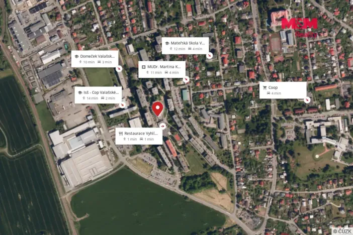 Pronájem bytu 2+1, Valašské Meziříčí, Zdeňka Fibicha, 44 m2
