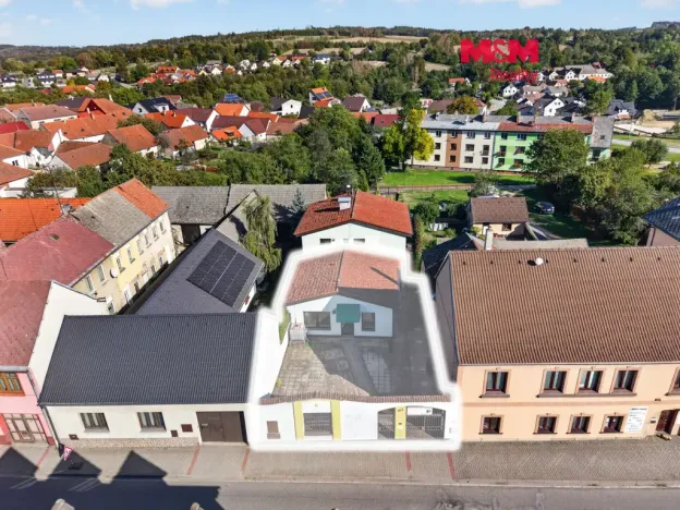 Pronájem obchodního prostoru, Kunžak, Hradecká, 67 m2