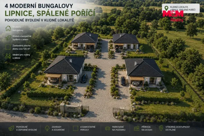 Prodej pozemku pro bydlení, Spálené Poříčí - Lipnice, 799 m2