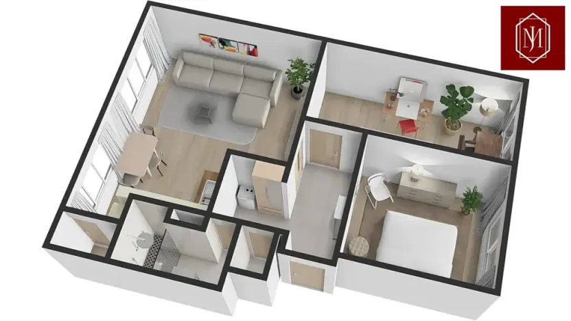 Pronájem bytu 3+kk, Cerekvička-Rosice, 75 m2