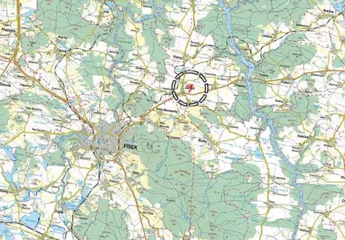 Prodej louky, Záhoří, 17335 m2