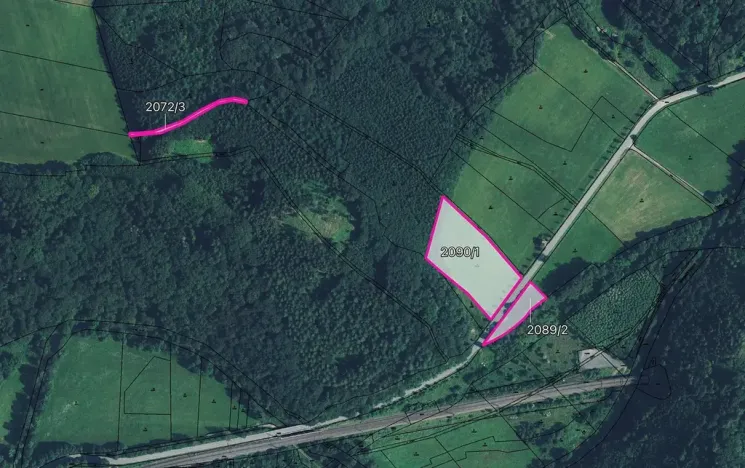 Prodej louky, Tatenice, 8036 m2