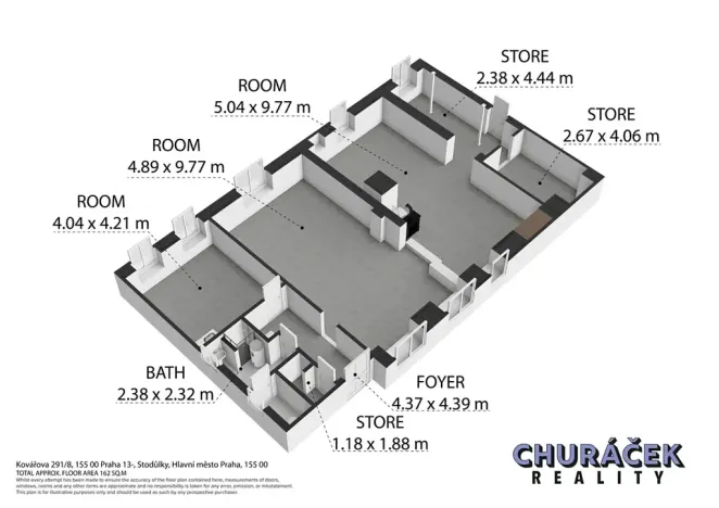 Prodej pozemku pro bydlení, Praha - Stodůlky, Kovářova, 315 m2