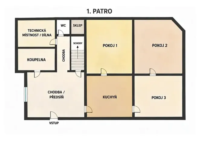 Prodej rodinného domu, Archlebov, 160 m2