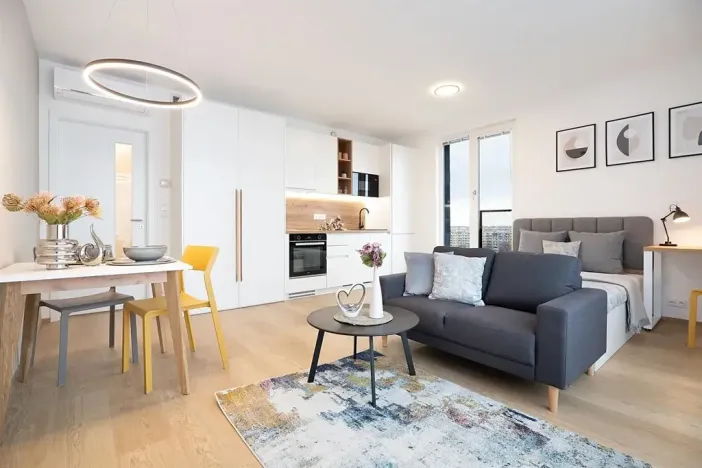 Pronájem bytu 1+kk, Praha - Prosek, Litoměřická, 32 m2