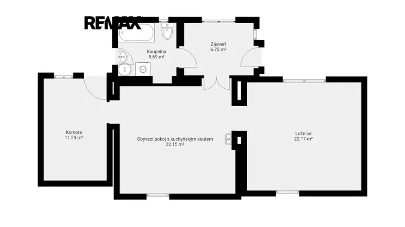 Prodej rodinného domu, Polní Chrčice, 55 m2