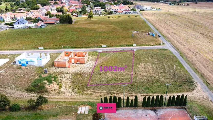 Prodej pozemku pro bydlení, Jamolice, 1002 m2