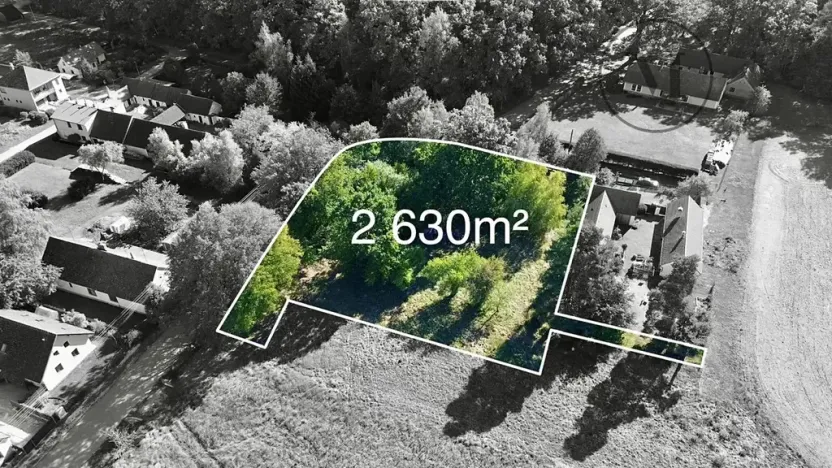 Prodej pozemku pro bydlení, Třeboň, 2630 m2