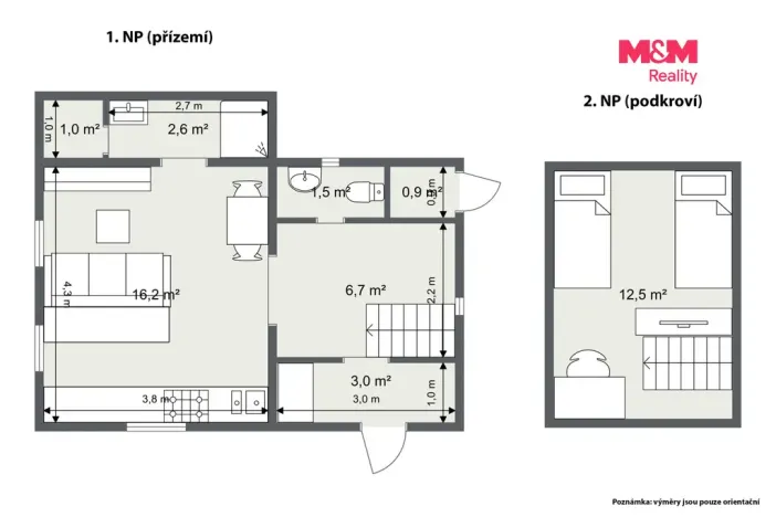 Prodej chaty, Karlovy Vary, 40 m2