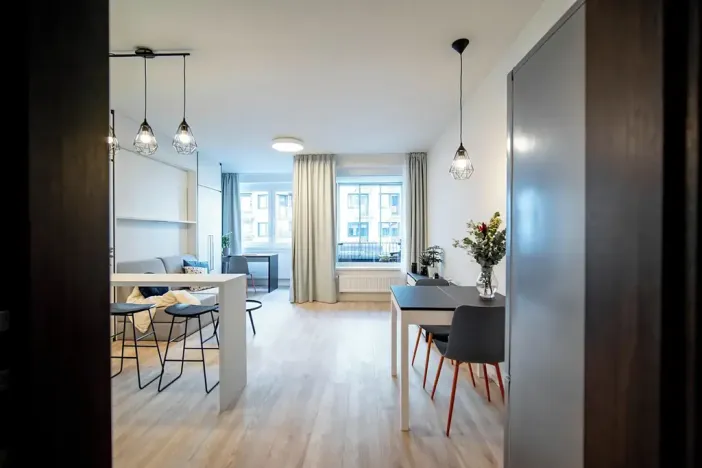 Pronájem bytu 1+kk, Praha - Hlubočepy, Vítové, 43 m2