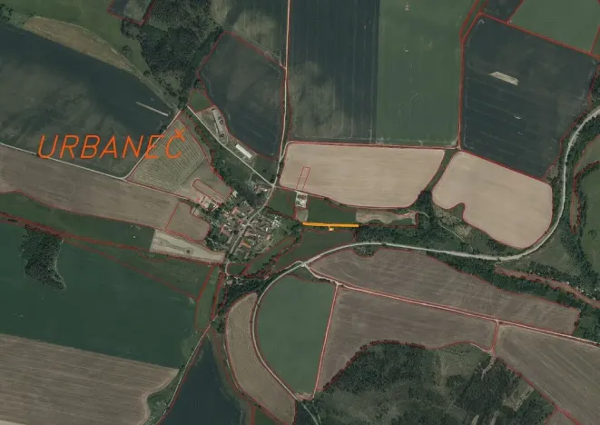 Prodej pozemku, Peč - Urbaneč, 670 m2