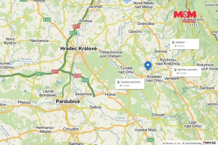 Prodej pozemku pro bydlení, Hřibiny-Ledská - Ledská, 1540 m2