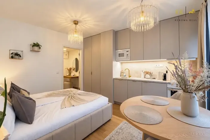 Pronájem bytu 1+kk, Brno, Bratislavská, 25 m2