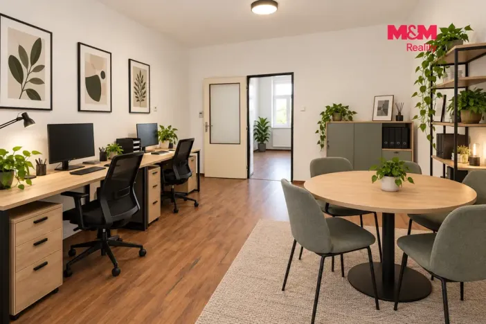 Pronájem kanceláře, Praha - Prosek, Prosecká, 56 m2