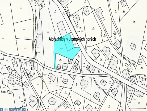 Prodej pozemku, Albrechtice v Jizerských horách, 1660 m2
