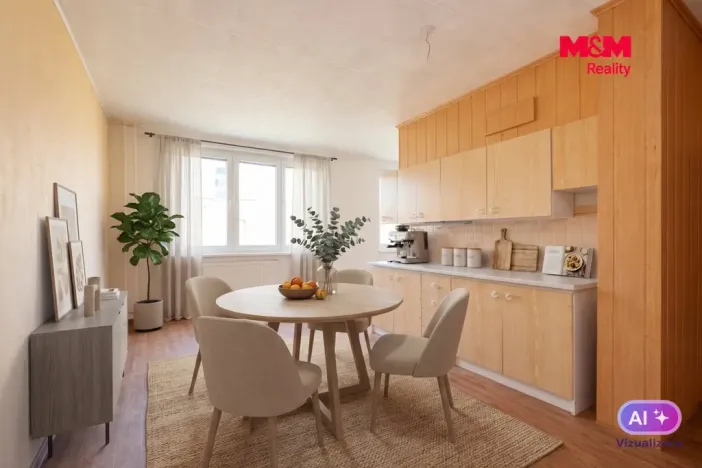 Prodej bytu 2+1, Chodov, Tyršova, 62 m2