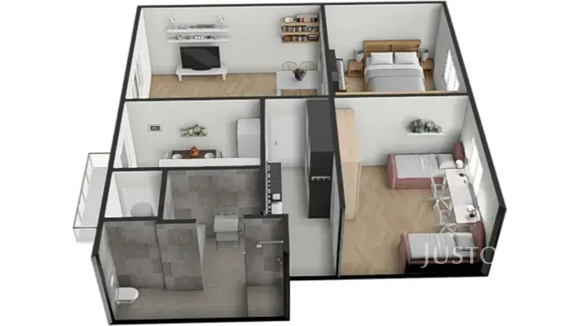 Prodej bytu 3+1, Písek, Harantova, 75 m2