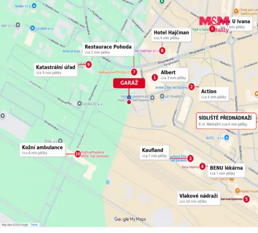 Prodej garáže, Žďár nad Sázavou - Žďár nad Sázavou 1, 18 m2