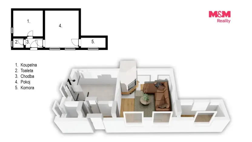 Prodej chaty, Sezemice - Lukovna, 75 m2