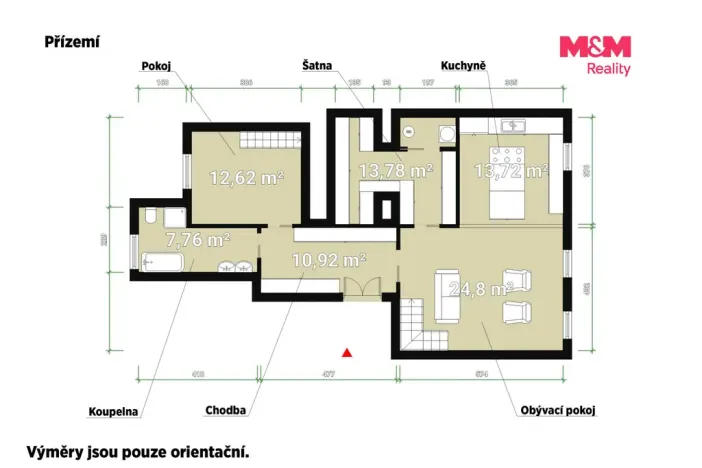 Prodej bytu 2+kk, Plzeň - Jižní Předměstí, Skrétova, 88 m2