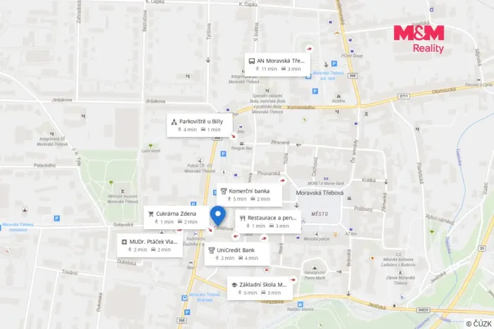 Prodej obchodního prostoru, Moravská Třebová - Město, Cihlářova, 77 m2