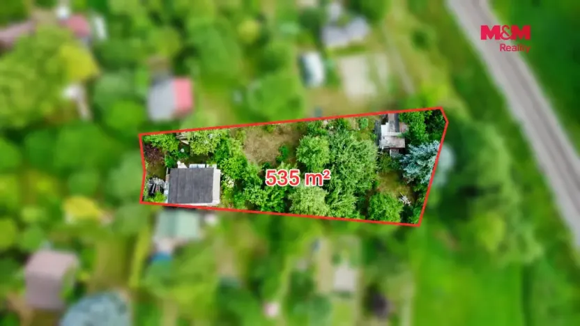 Prodej zahrady, Letohrad, 535 m2