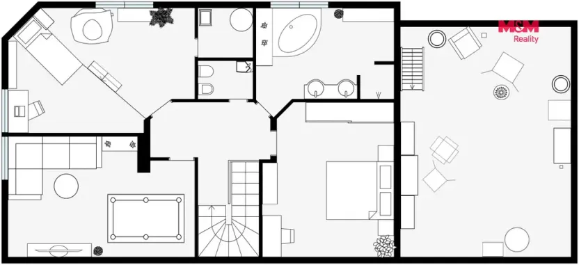 Prodej rodinného domu, Rajhrad, Dobrovského, 206 m2