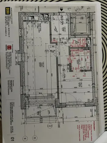 Pronájem bytu 2+kk, Praha - Karlín, Švarcova, 51 m2