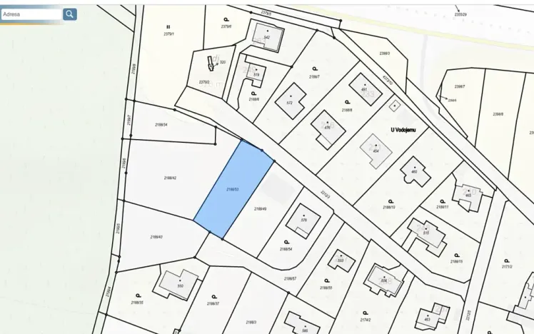 Prodej pozemku pro bydlení, Bukovany, 1111 m2