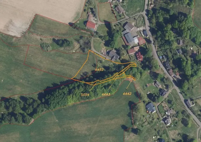 Prodej pozemku, Staré Křečany, 5296 m2