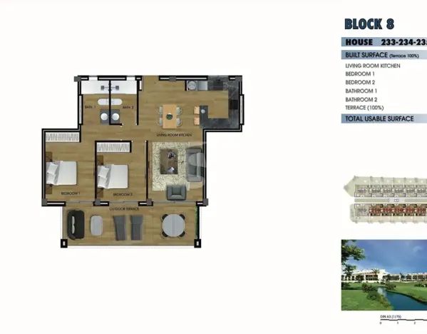 Prodej bytu 3+kk, Los Alcázares, Španělsko, 83 m2