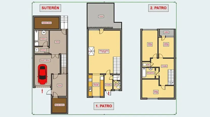 Prodej rodinného domu, Chlumec nad Cidlinou, Tylova, 160 m2