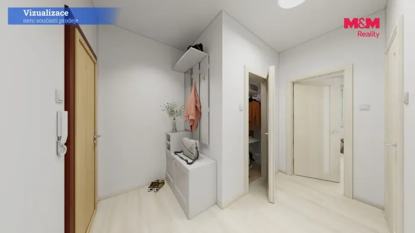Prodej bytu 2+1, Děčín - Děčín VI-Letná, Za Bažantnicí, 50 m2