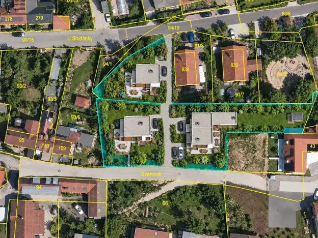 Prodej pozemku pro bydlení, Horoměřice, Svahová, 2542 m2