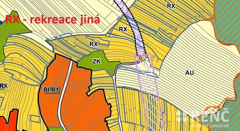 Prodej zahrady, Brno, Hradiska, 1286 m2