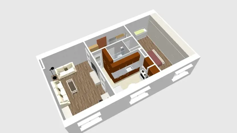 Prodej bytu 2+1, Kuřim, Na Královkách, 55 m2