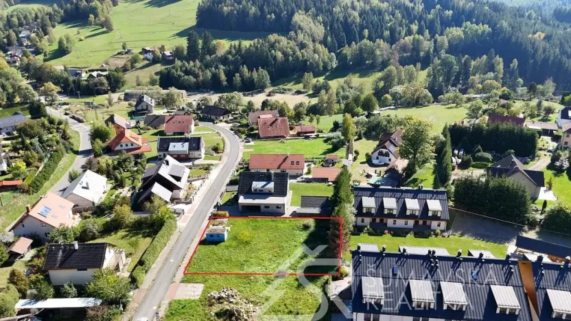 Prodej pozemku, Kašperské Hory, 925 m2