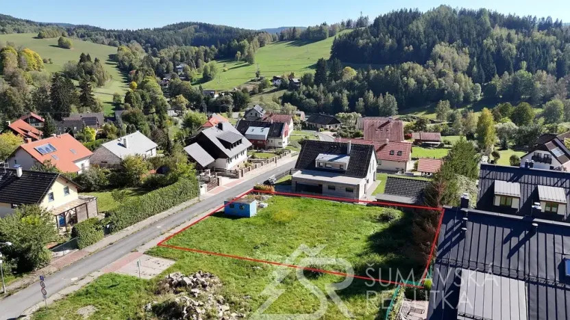 Prodej pozemku, Kašperské Hory, 925 m2