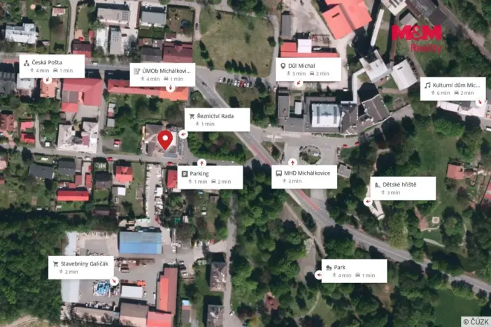 Pronájem obchodního prostoru, Ostrava - Michálkovice, Radniční, 21 m2