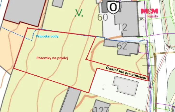 Prodej pozemku pro bydlení, Bezděkov, 1865 m2